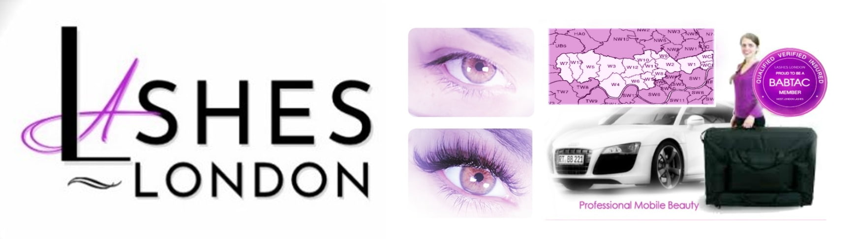 West London Lashes mobile beauty specialist