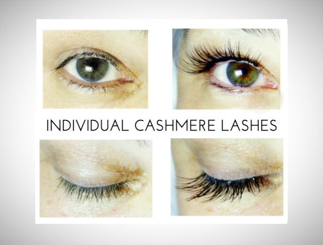 Classic individual cashmere extensions West London Lashes